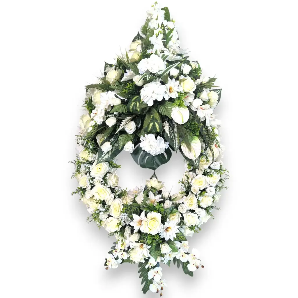 Couronne XL blanche