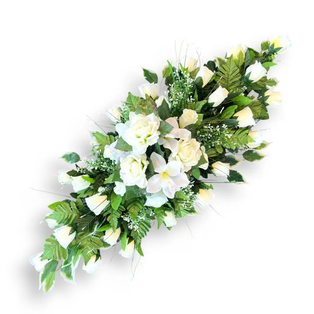 [CSN70BLC] Coussin allongé (Blanc)